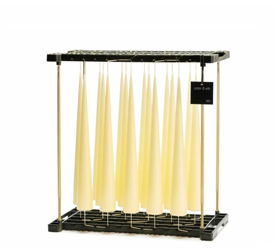 Bougie Cône H37cm BUTTERMILK