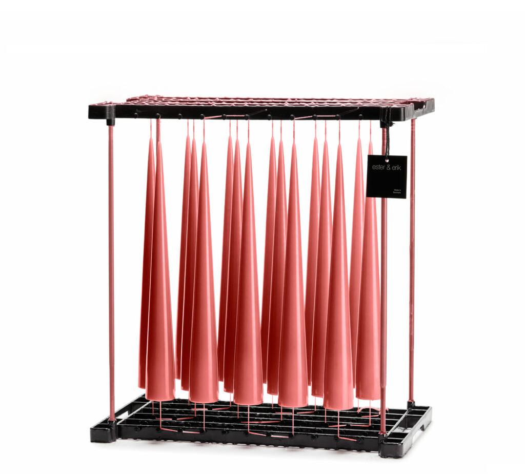 Bougie Cône H37cm ROSEHIP