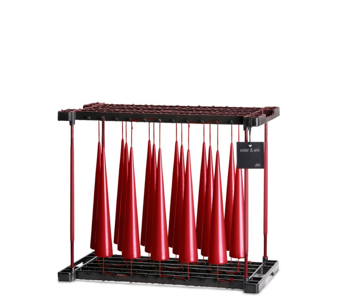 Bougie Cone Lacquer Winter Berry Lacquer