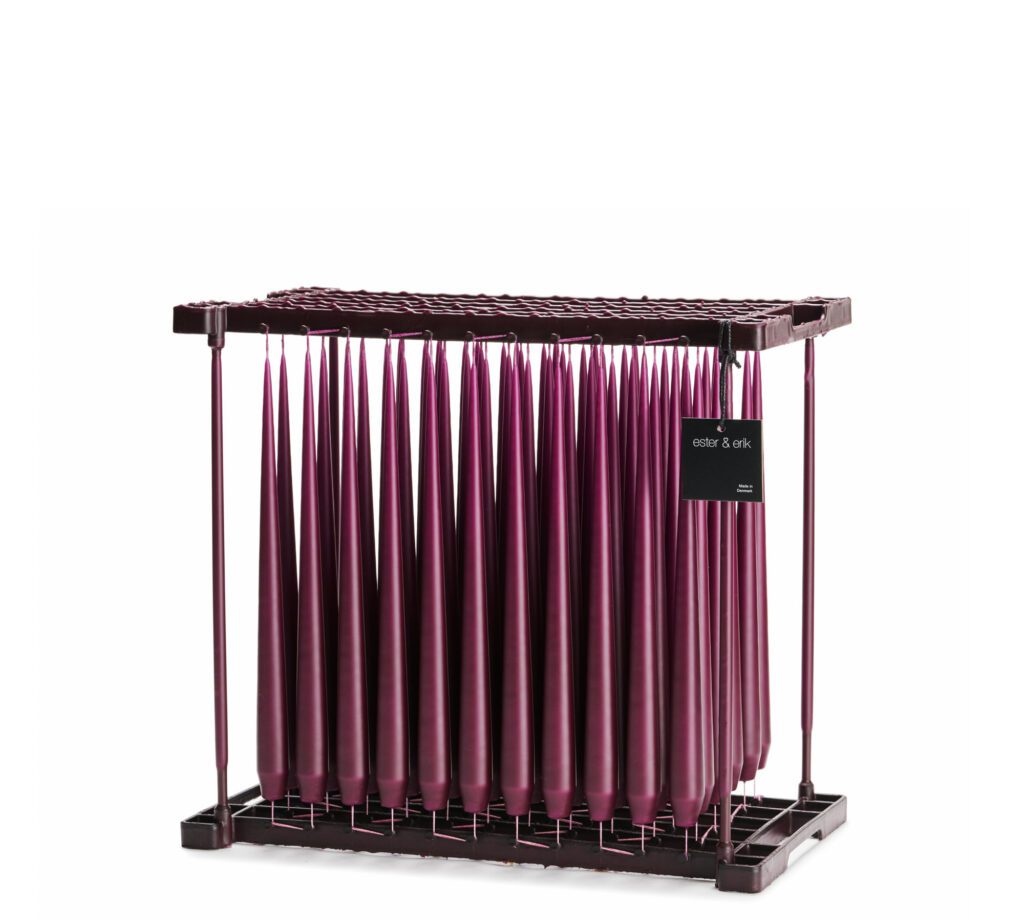 Bougie H32cm DARK PLUM