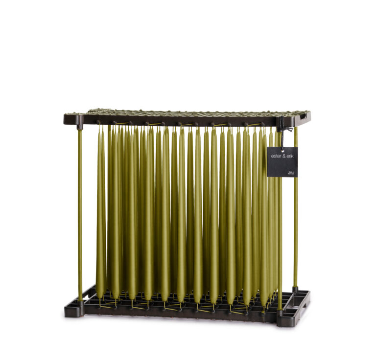 Bougie H32cm OLIVE GLOW
