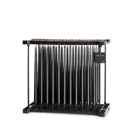 Bougie H32cm Raw black