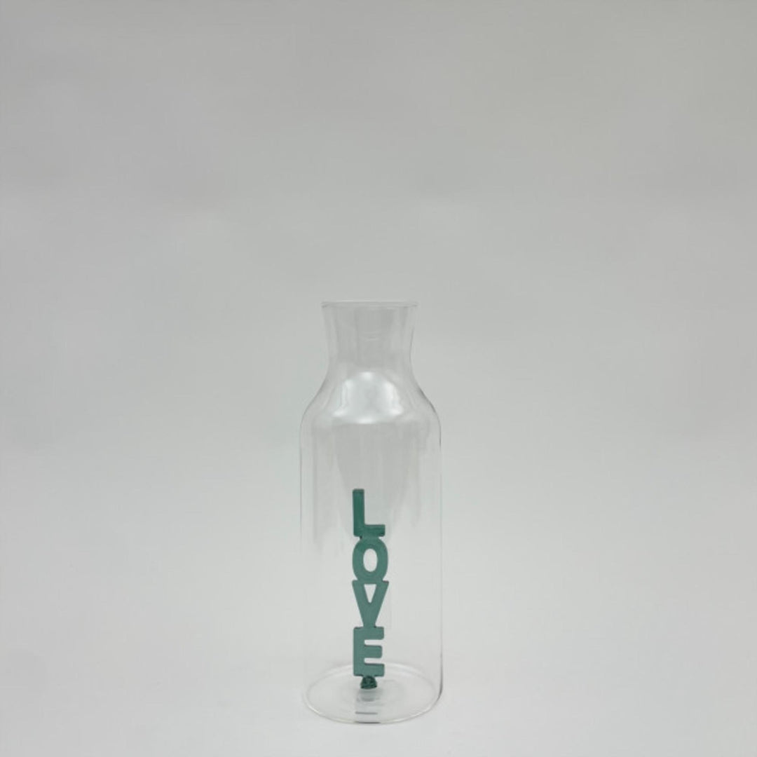 Carafe LOVE Lake Green