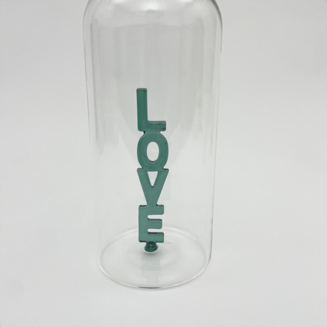 Carafe LOVE Lake Green