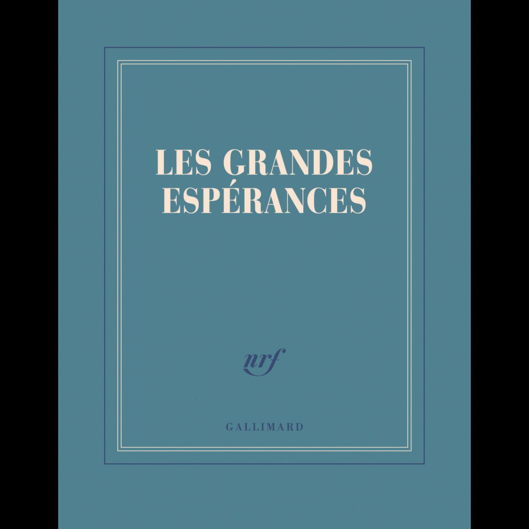Carnet carré couleur Gallimard Les grandes espérances