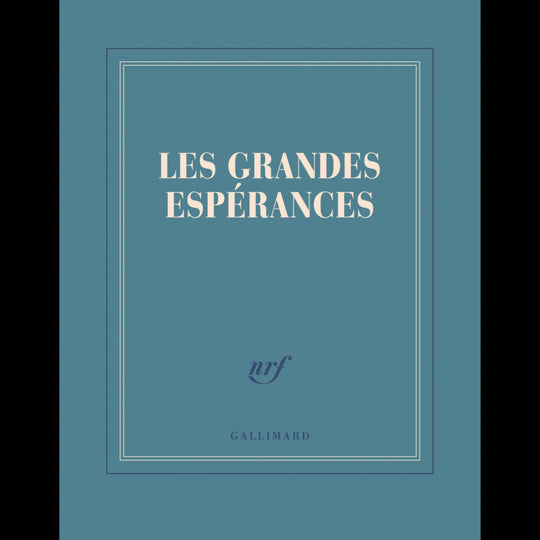 Carnet carré couleur Gallimard Les grandes espérances