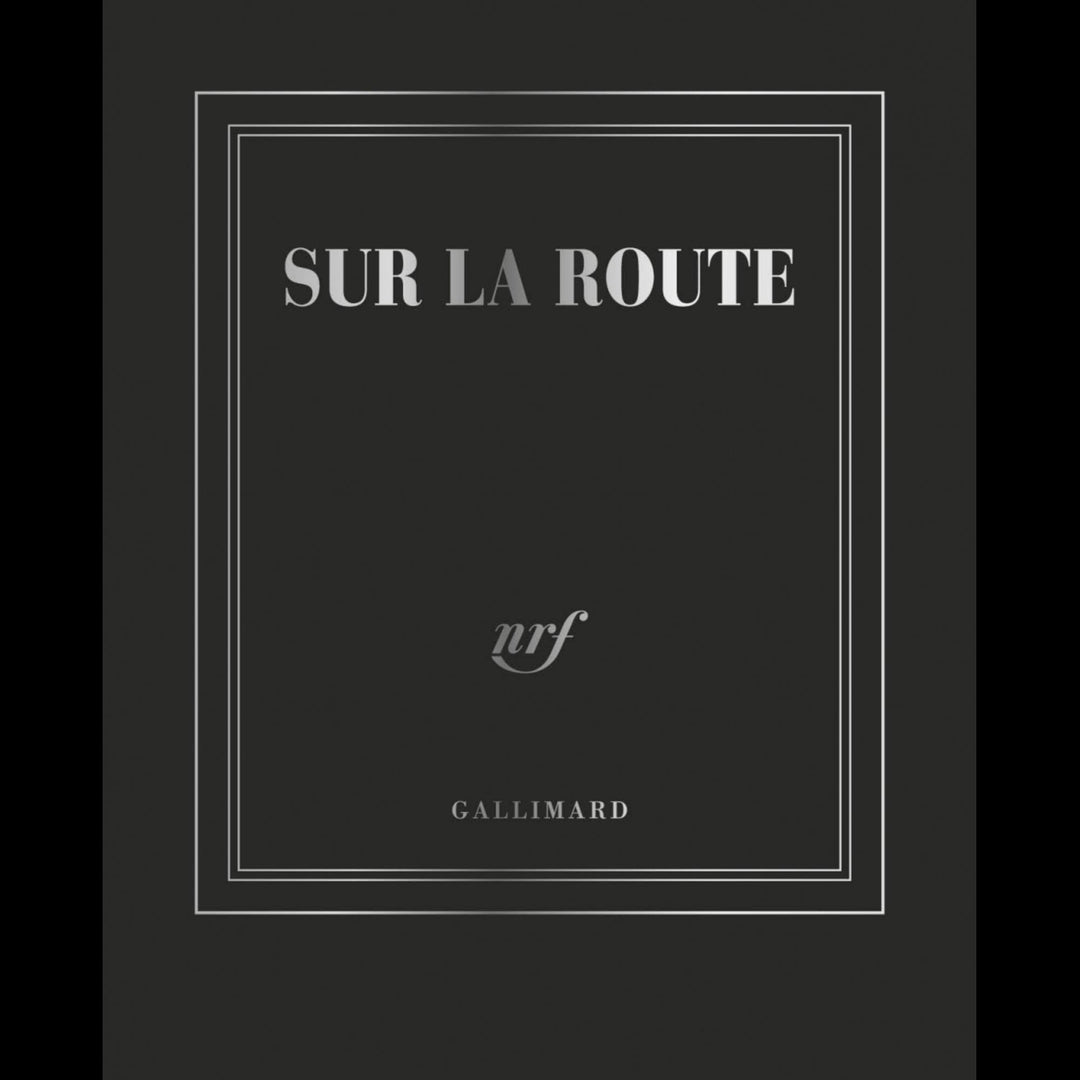 Carnet carré couleur Gallimard Sur la route