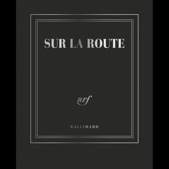 Carnet carré couleur Gallimard Sur la route