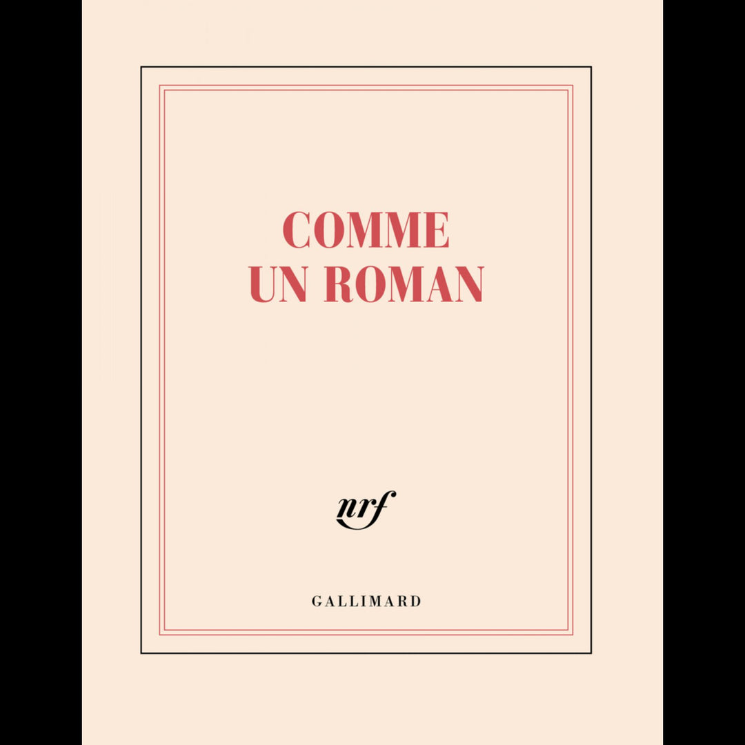 Carnet carré Gallimard Comme un roman