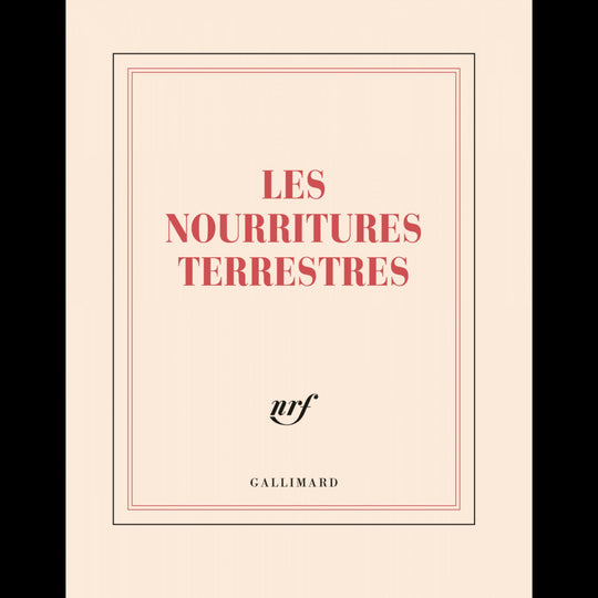 Carnet carré Gallimard Les nourritures terrestres