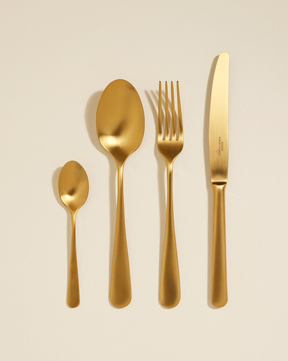 Coffret de COUVERT DORE DORE