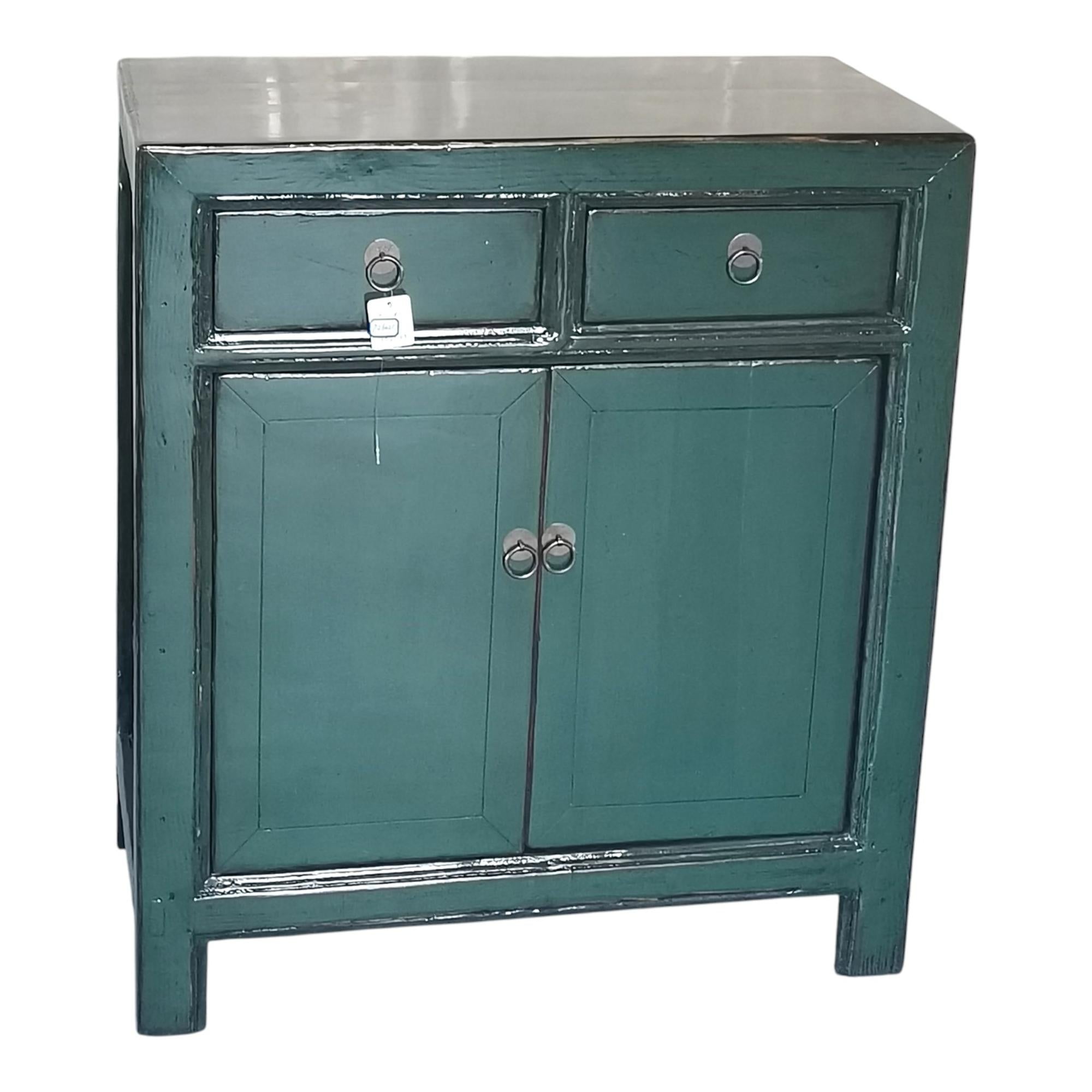 Commode 2P 2T - 77 cm Bleu