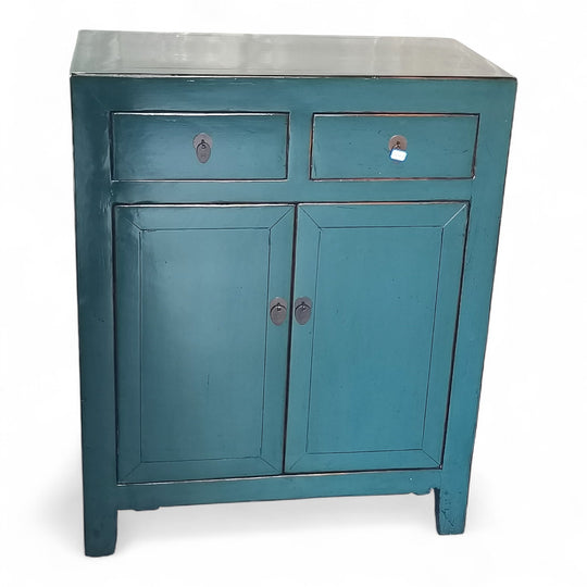 Commode 2P 2T - 77 cm TURQUOISE