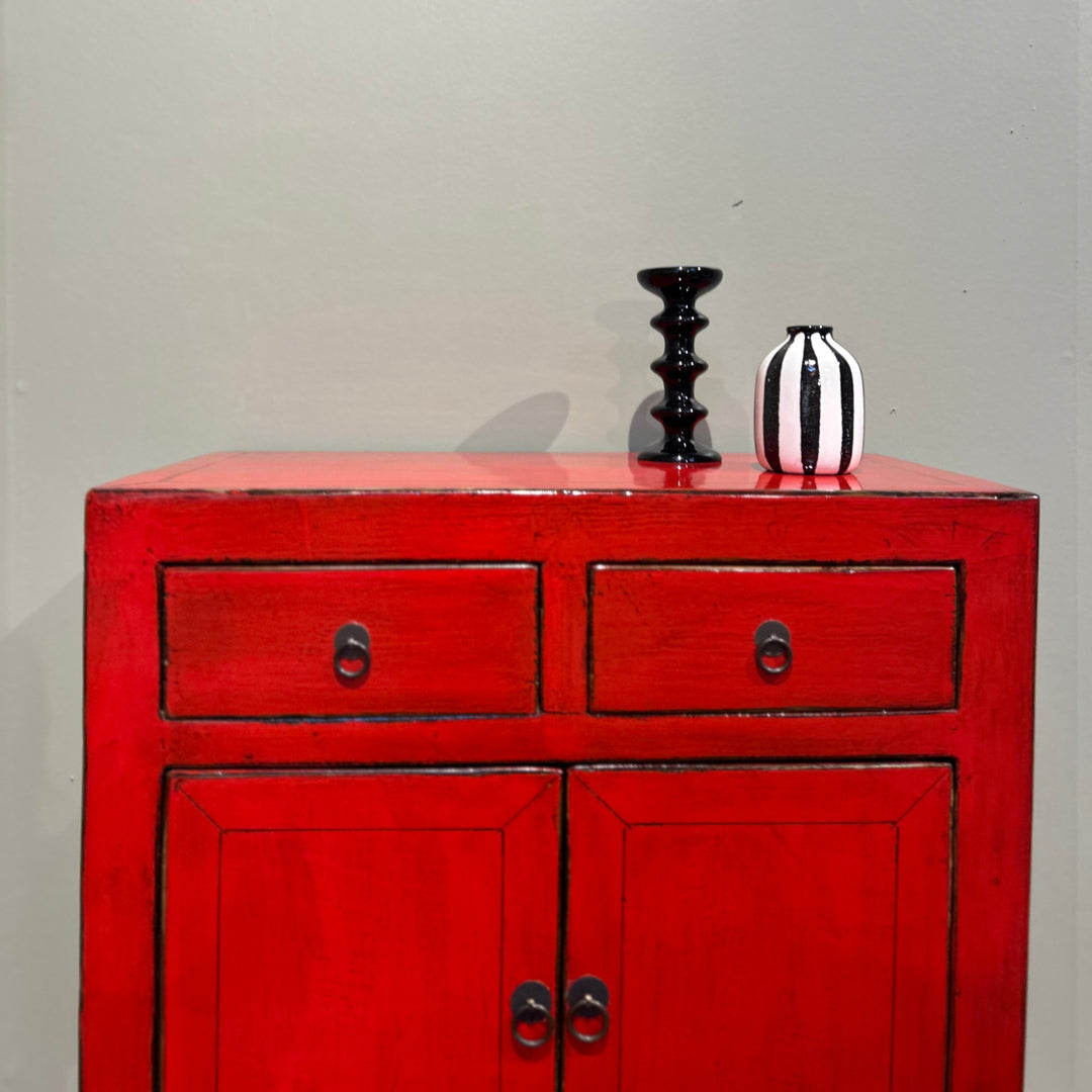 Commode 2P 2T Rouge - OVIO Home