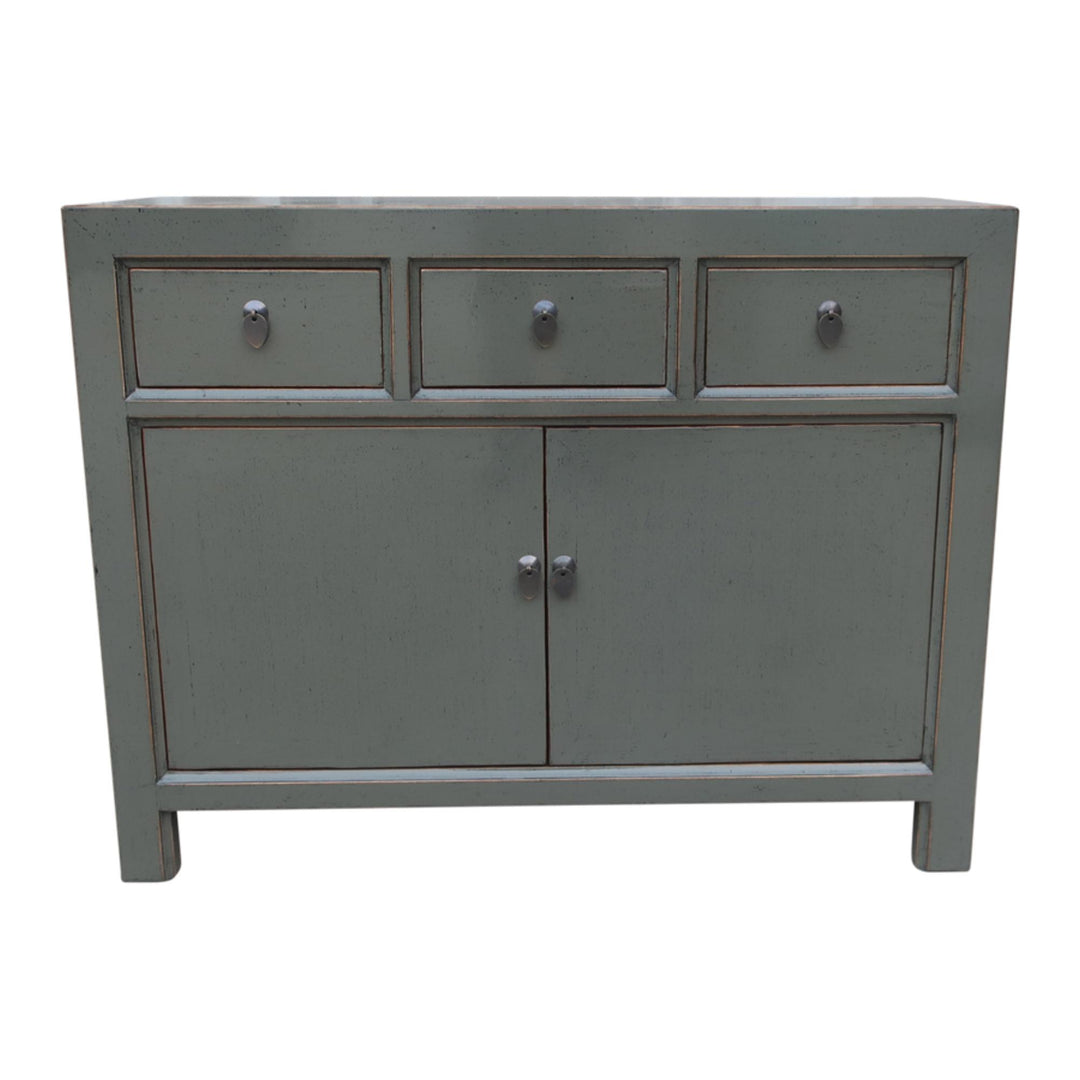 Commode 2P 3T - 110 cm Gris Foncé