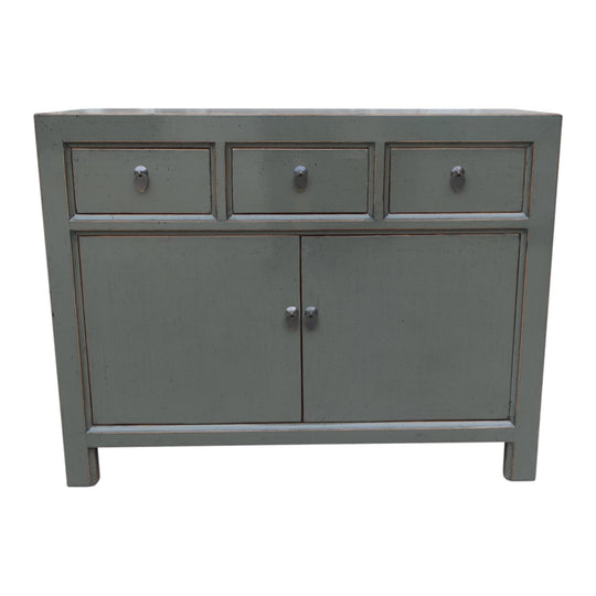 Commode 2P 3T - 110 cm Gris Foncé