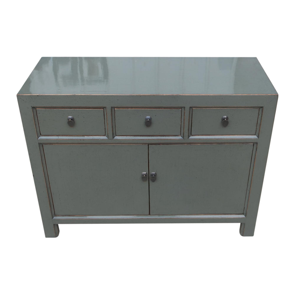 Commode 2P 3T - 110 cm Gris Foncé