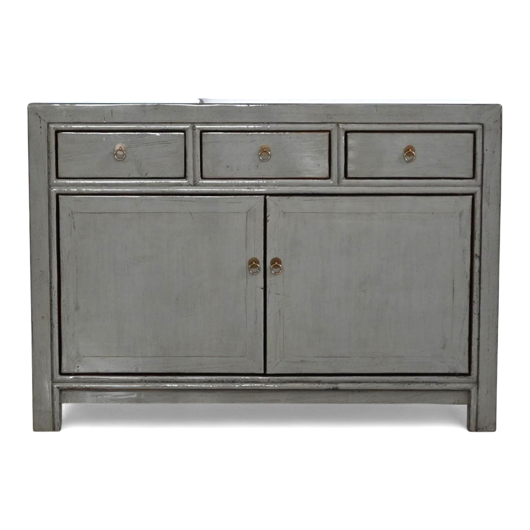 Commode 2P 3T - 120 cm GRIS FONCE