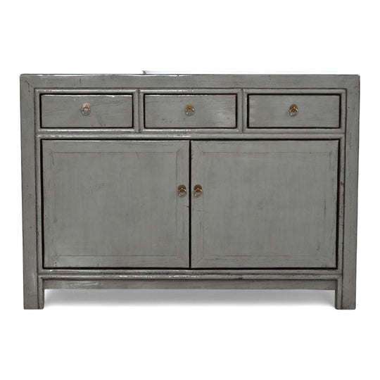 Commode 2P 3T - 120 cm GRIS FONCE
