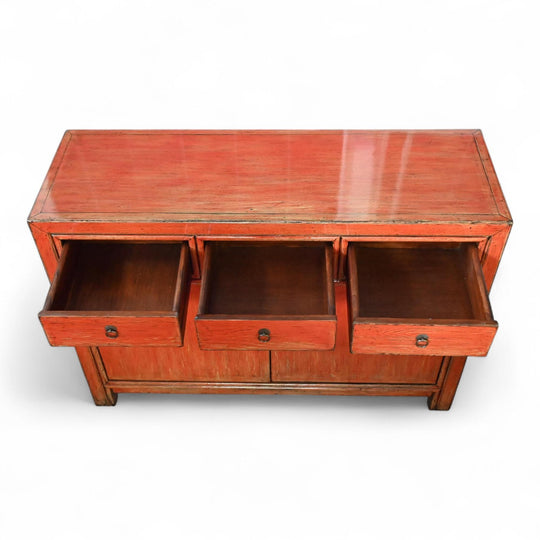 Commode 2P 3T - 120 cm Orange
