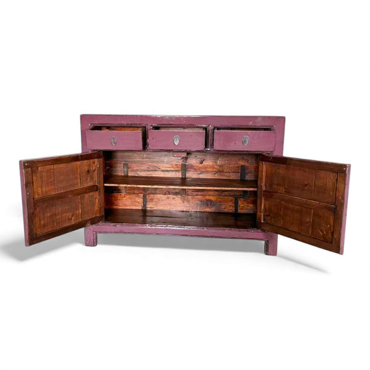 Commode 2P 3T - 128 - 130 cm VIOLET