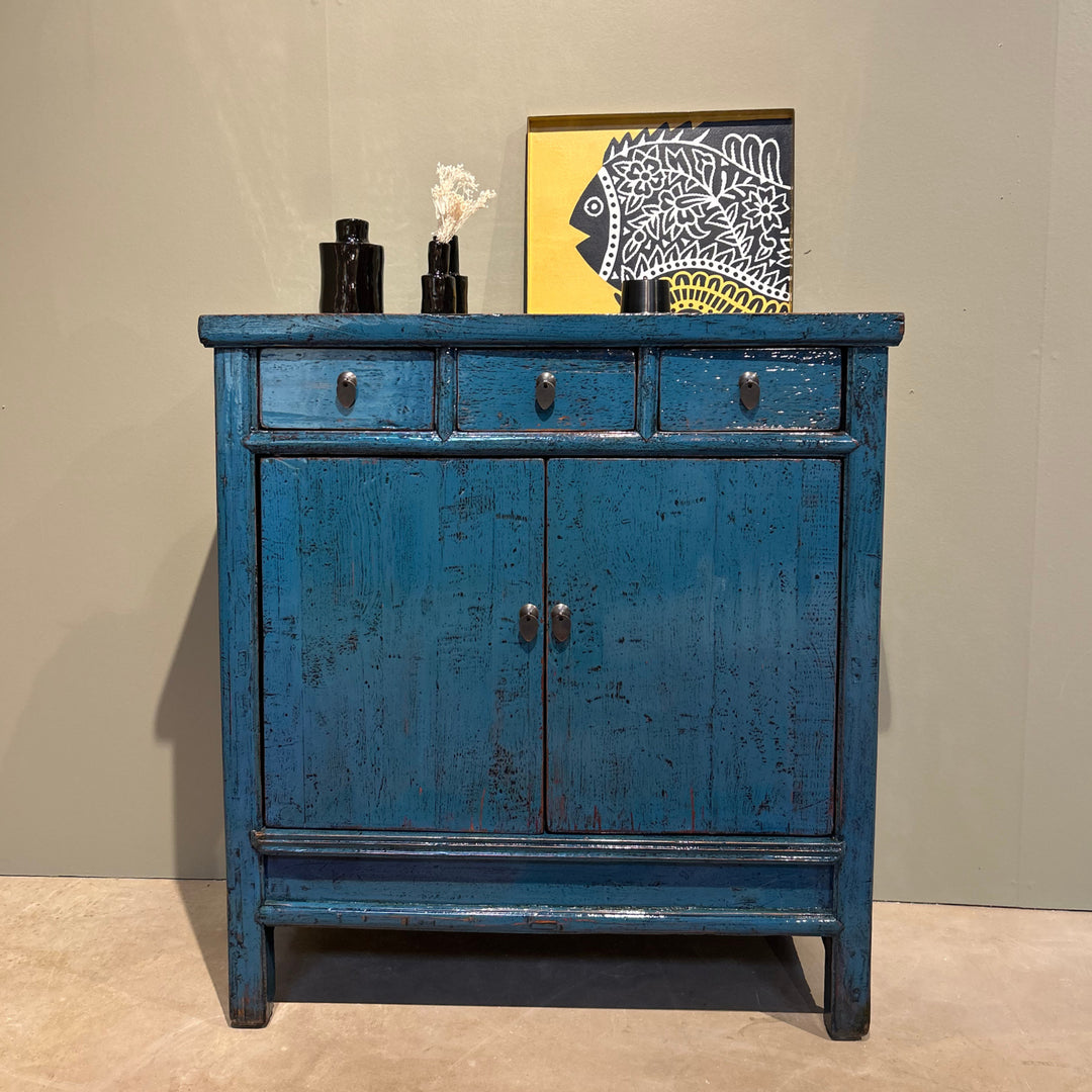 Commode 2P 3T Bleu - OVIO Home