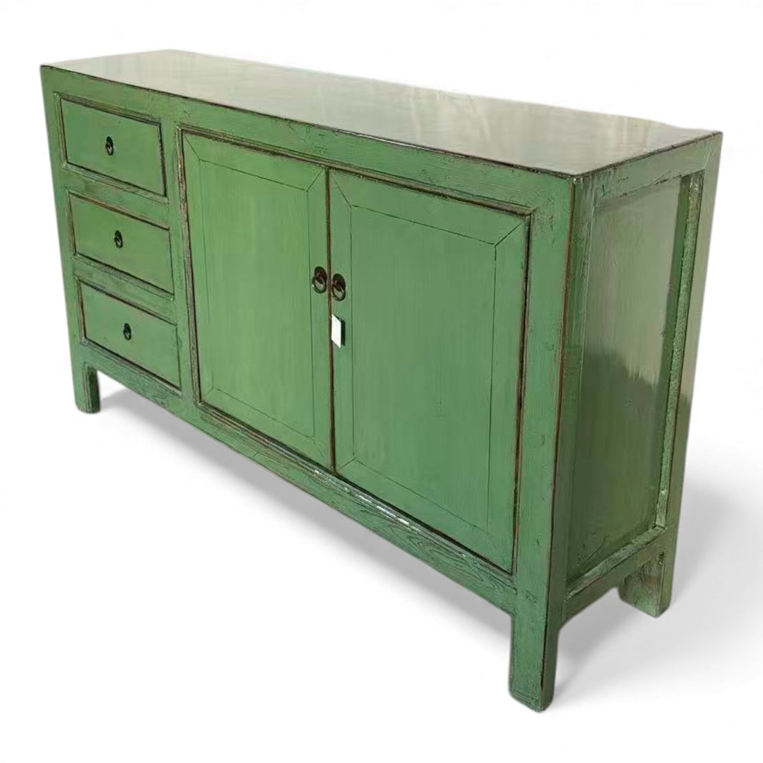 Commode 2P 3T gauche - 154 cm VERT