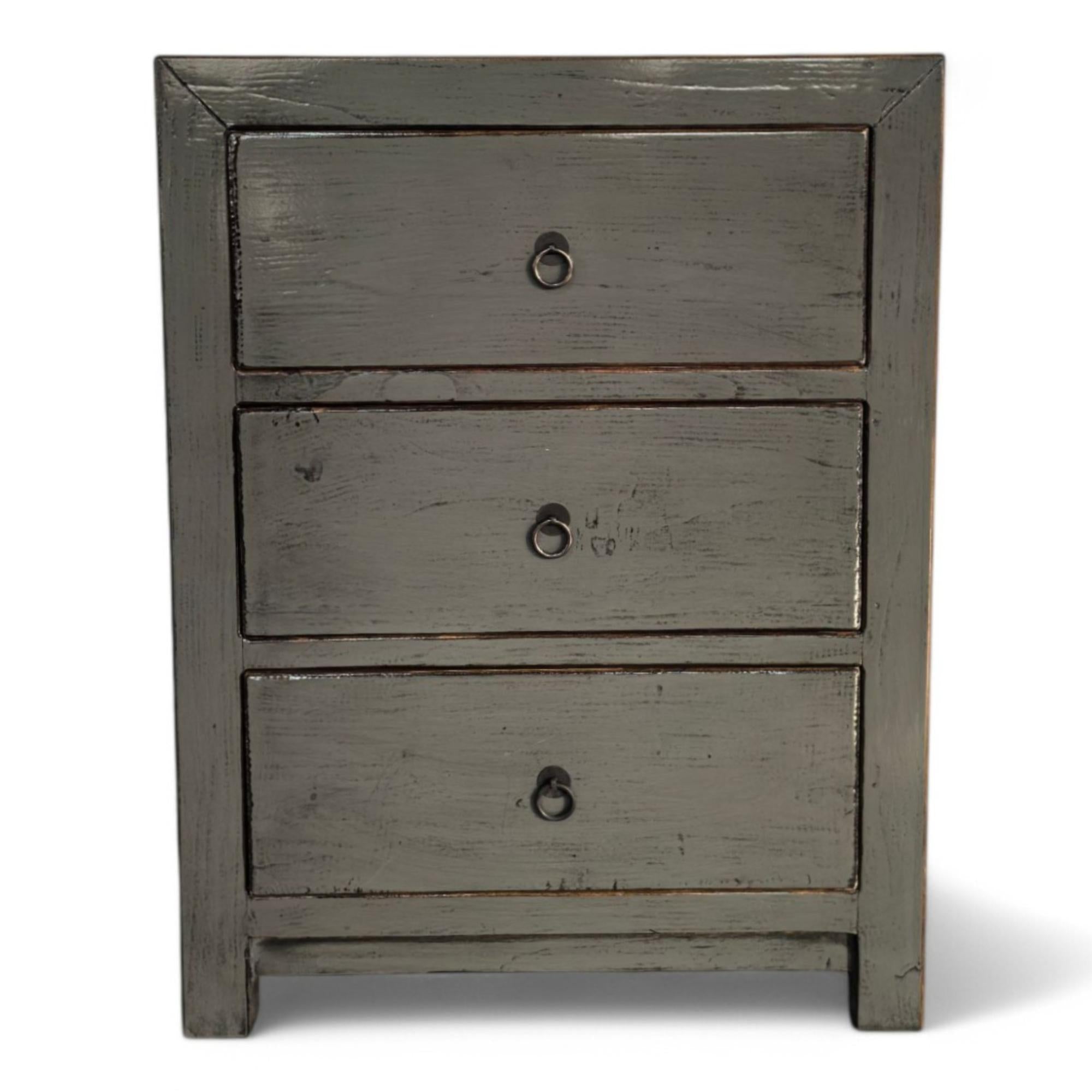 Commode 3T - 65 cm GRIS FONCE