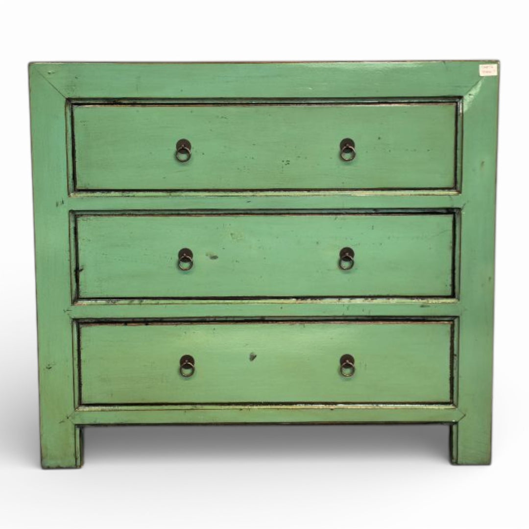 Commode 3T 90x45x80 cm TURQUOISE