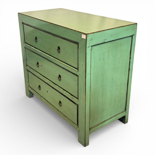 Commode 3T 90x45x80 cm TURQUOISE
