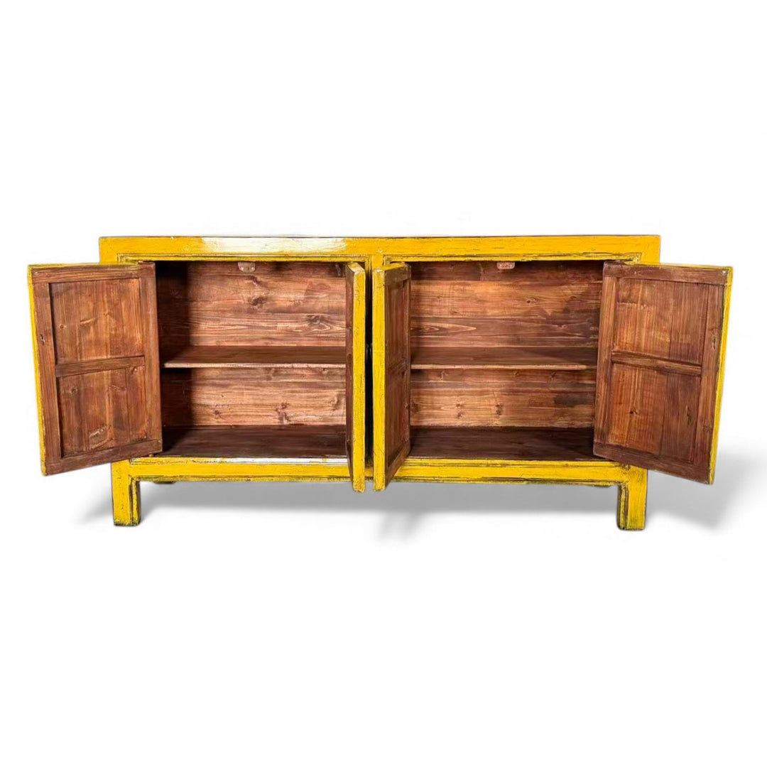 Commode 4P - 160 H89 cm JAUNE