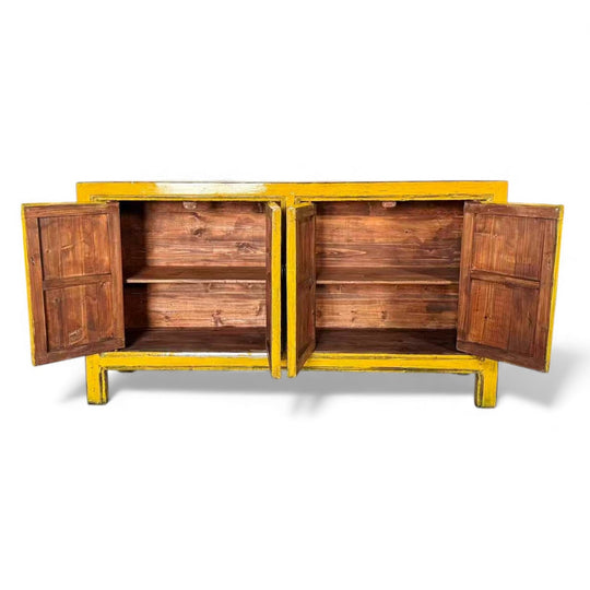 Commode 4P - 160 H89 cm JAUNE