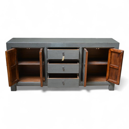 Commode 4P 3T Gris Foncé