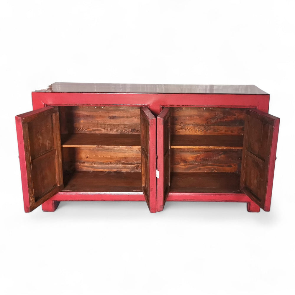 Commode 4P - L 156 cm ROUGE