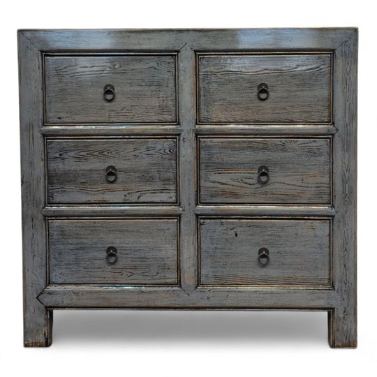 Commode 6T - 90 cm Bleu Clair