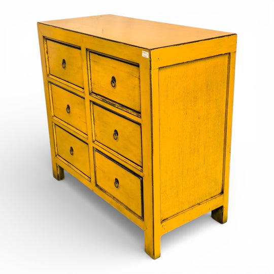 Commode 6T - 90 cm JAUNE