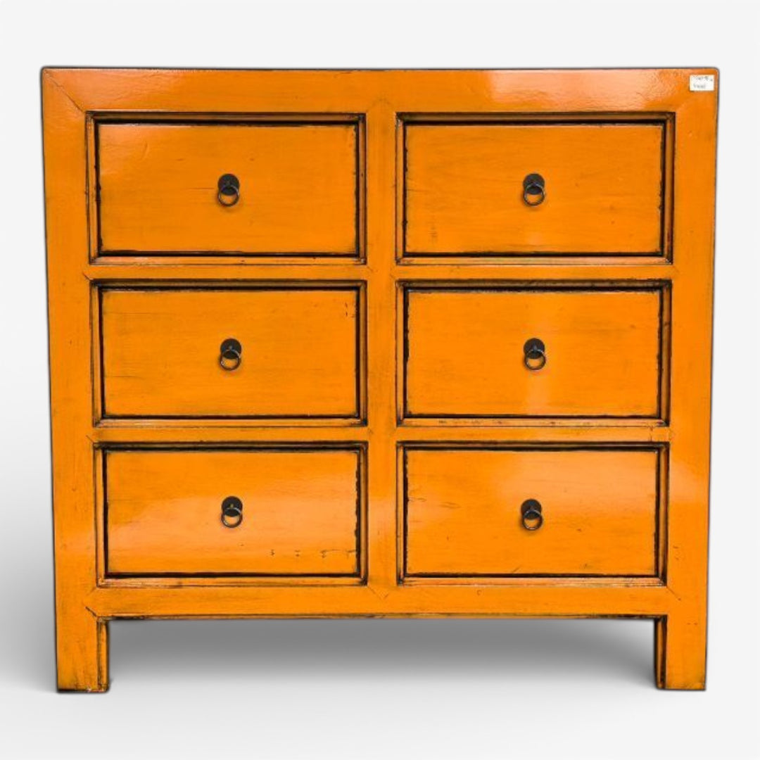 Commode 6T - 90 cm ORANGE