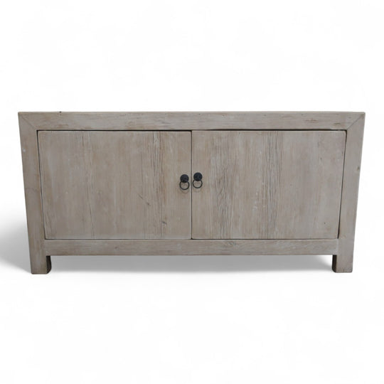 Commode Basse 2P - 118 cm NATUREL