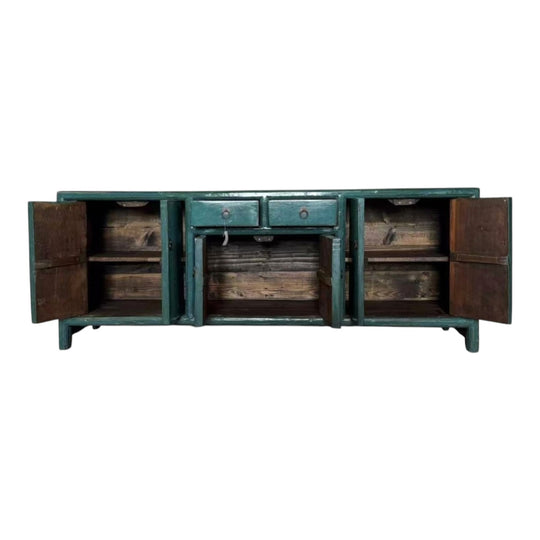 Commode basse 6P 2T BLEU