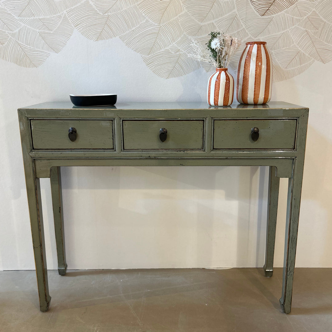 Console 3T Grise - OVIO Home