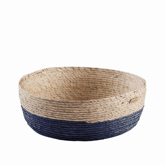 Corbeille PALMA BLEU CEYLAN
