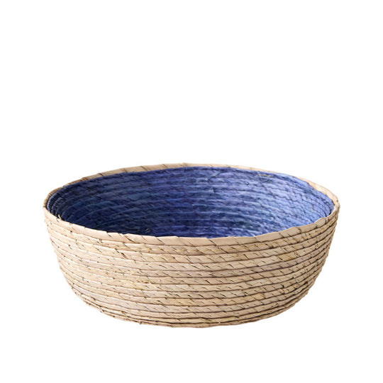 Corbeille PALMA BLEU CEYLAN
