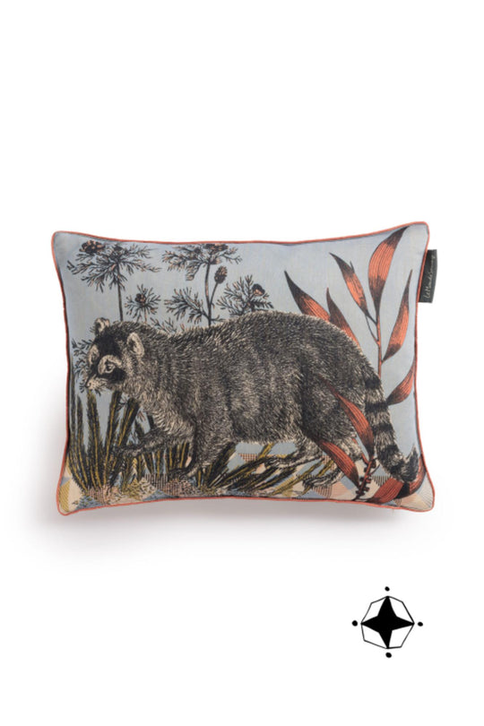 Coussin Bestiaire 30/40 Racoon