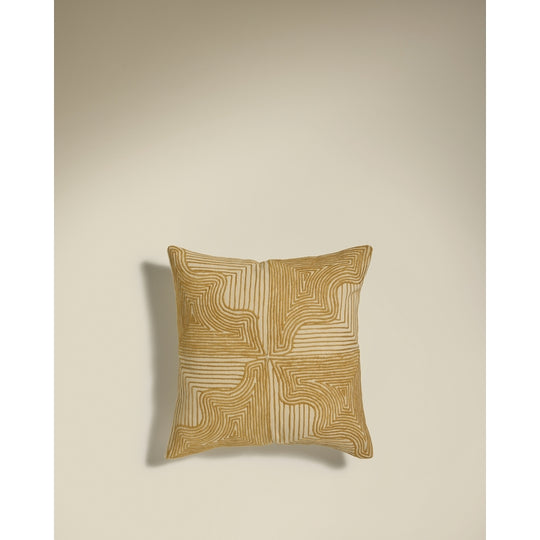 Coussin ONDA OCRE