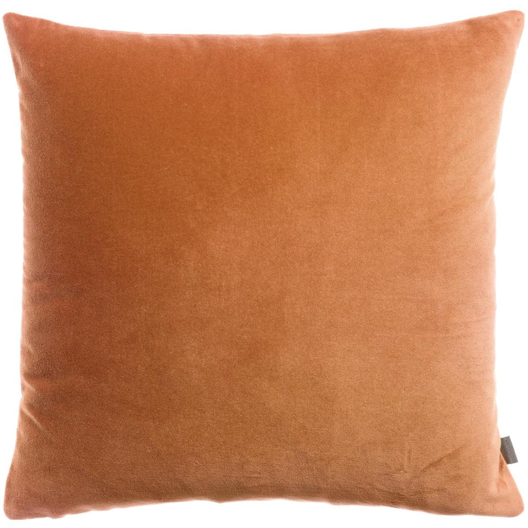 Coussin uni ELISE Rouille