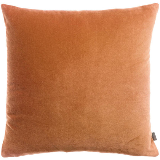 Coussin uni ELISE Rouille