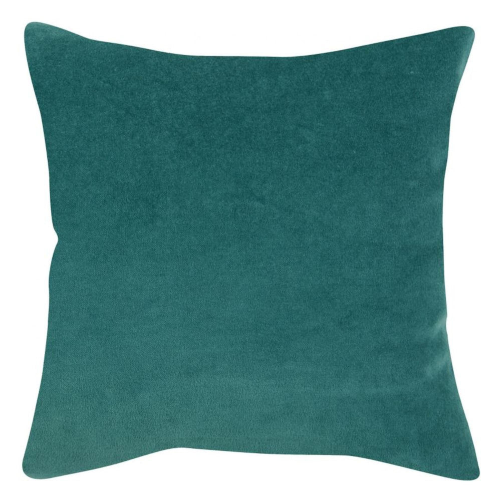 Coussin uni ELISE Vert de gris