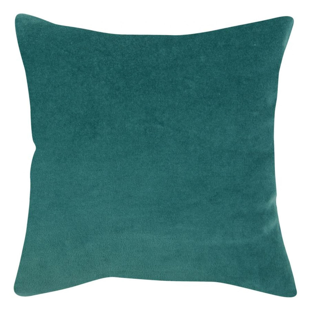 Coussin uni ELISE Vert de gris