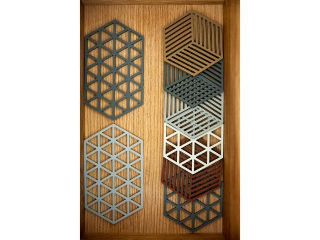 Dessous de plat Hexagon Camel foncé