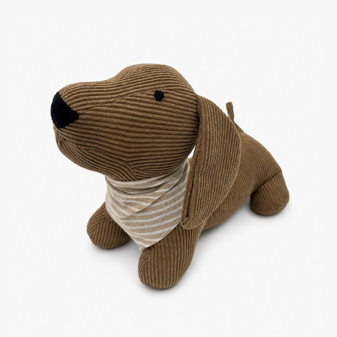 Door stopper dog BEIGE
